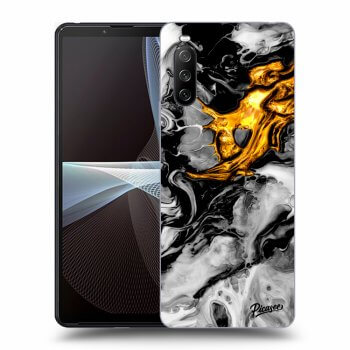 Ovitek za Sony Xperia 10 III - Black Gold 2