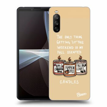 Ovitek za Sony Xperia 10 III - Candles