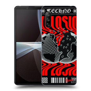 Picasee silikonski črni ovitek za Sony Xperia 10 III - EXPLOSION