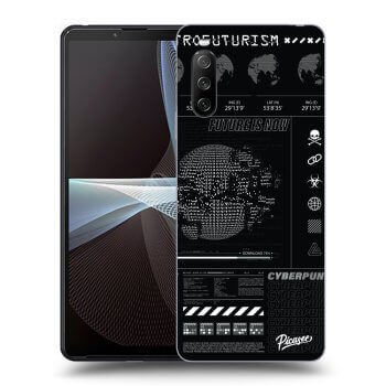 Picasee silikonski črni ovitek za Sony Xperia 10 III - FUTURE