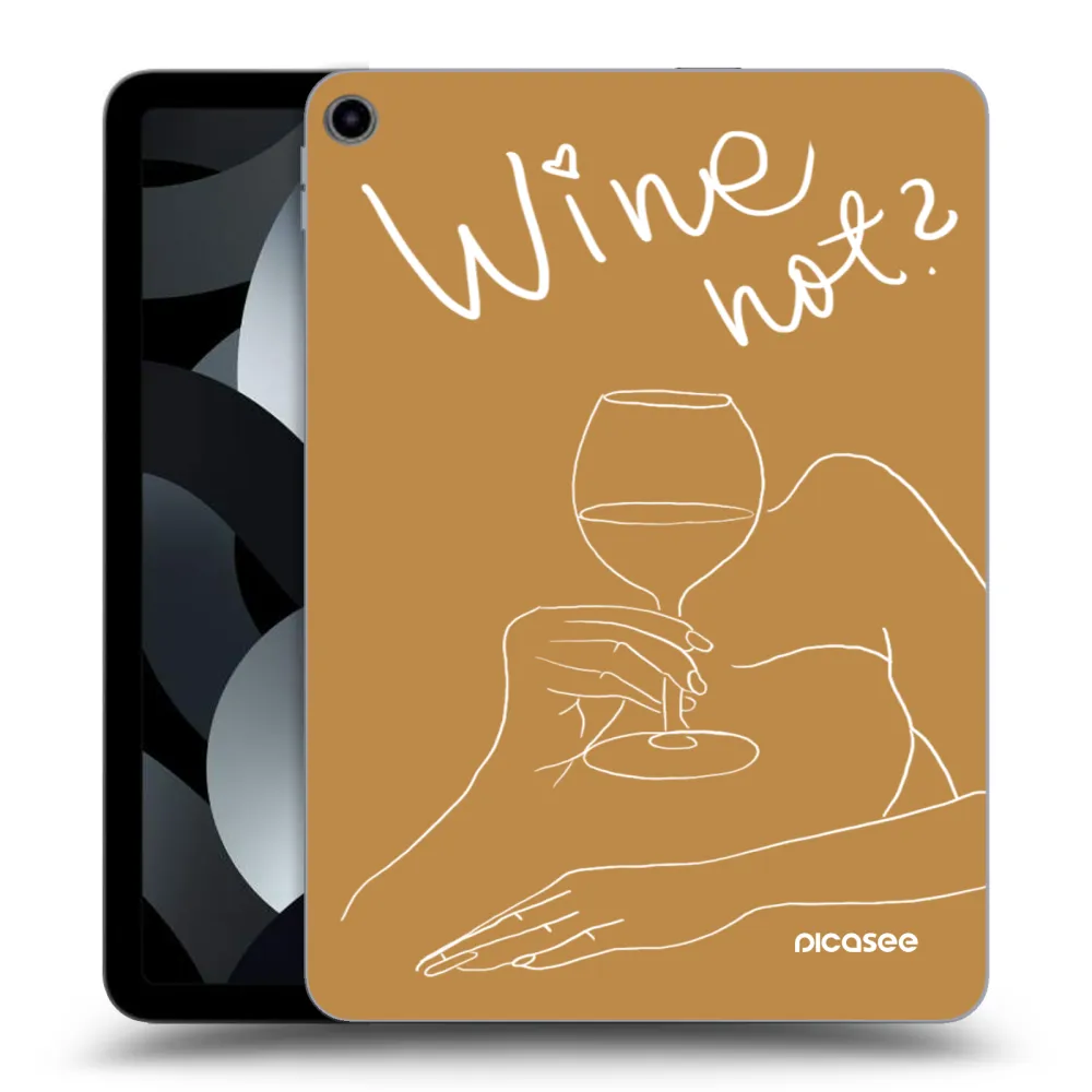 Picasee silikonski prozorni ovitek za Apple iPad Pro 11" 2019 (1.gen.) - Wine not