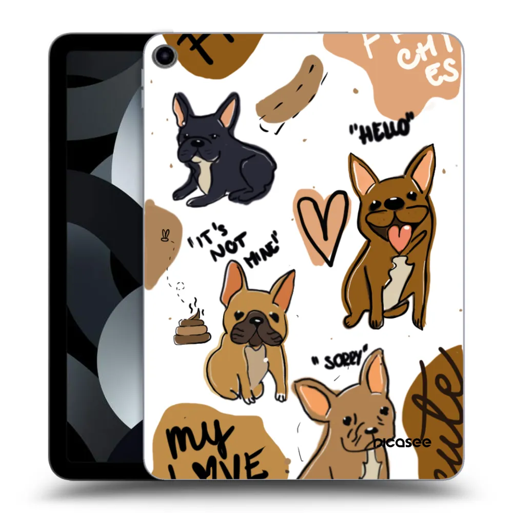 Picasee silikonski prozorni ovitek za Apple iPad Pro 11" 2019 (1.gen.) - Frenchies