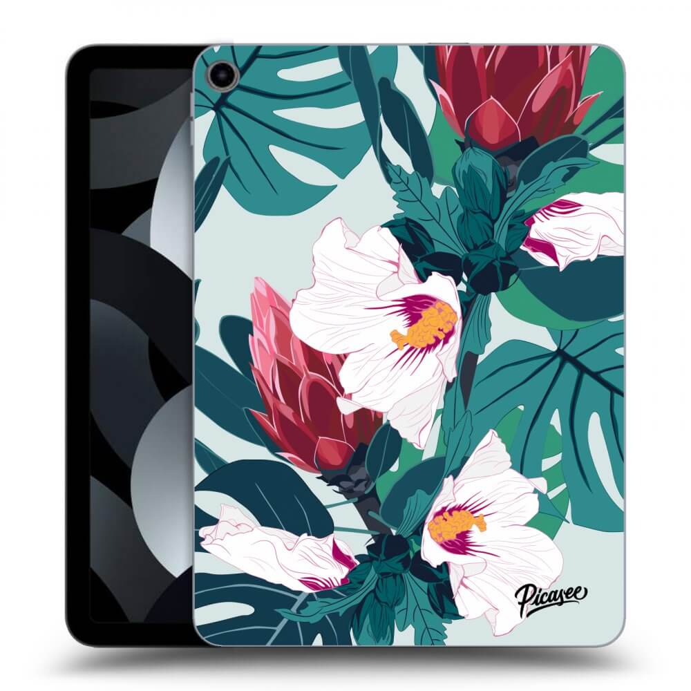 Picasee silikonski prozorni ovitek za Apple iPad Pro 11" 2019 (1.generace) - Rhododendron