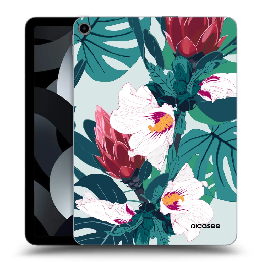 Picasee silikonski prozorni ovitek za Apple iPad Pro 11" 2019 (1.gen.) - Rhododendron