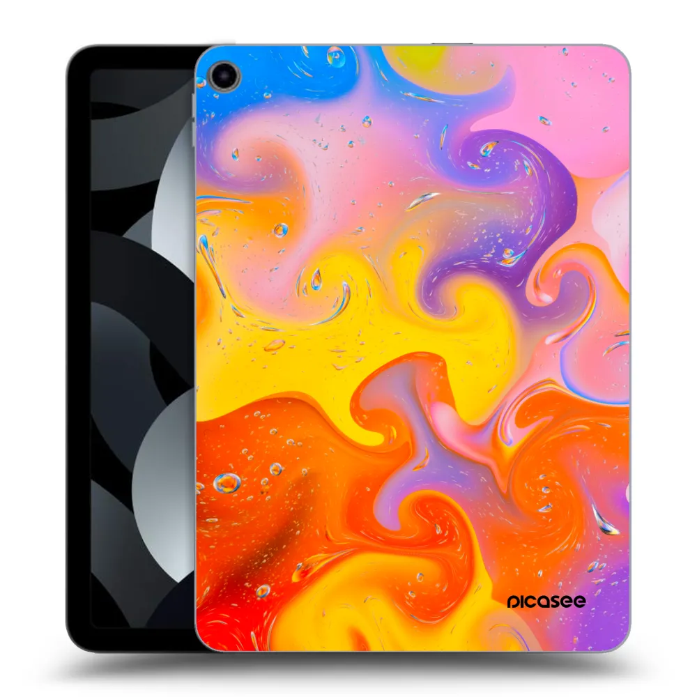 Picasee silikonski prozorni ovitek za Apple iPad Pro 11" 2019 (1.gen.) - Bubbles