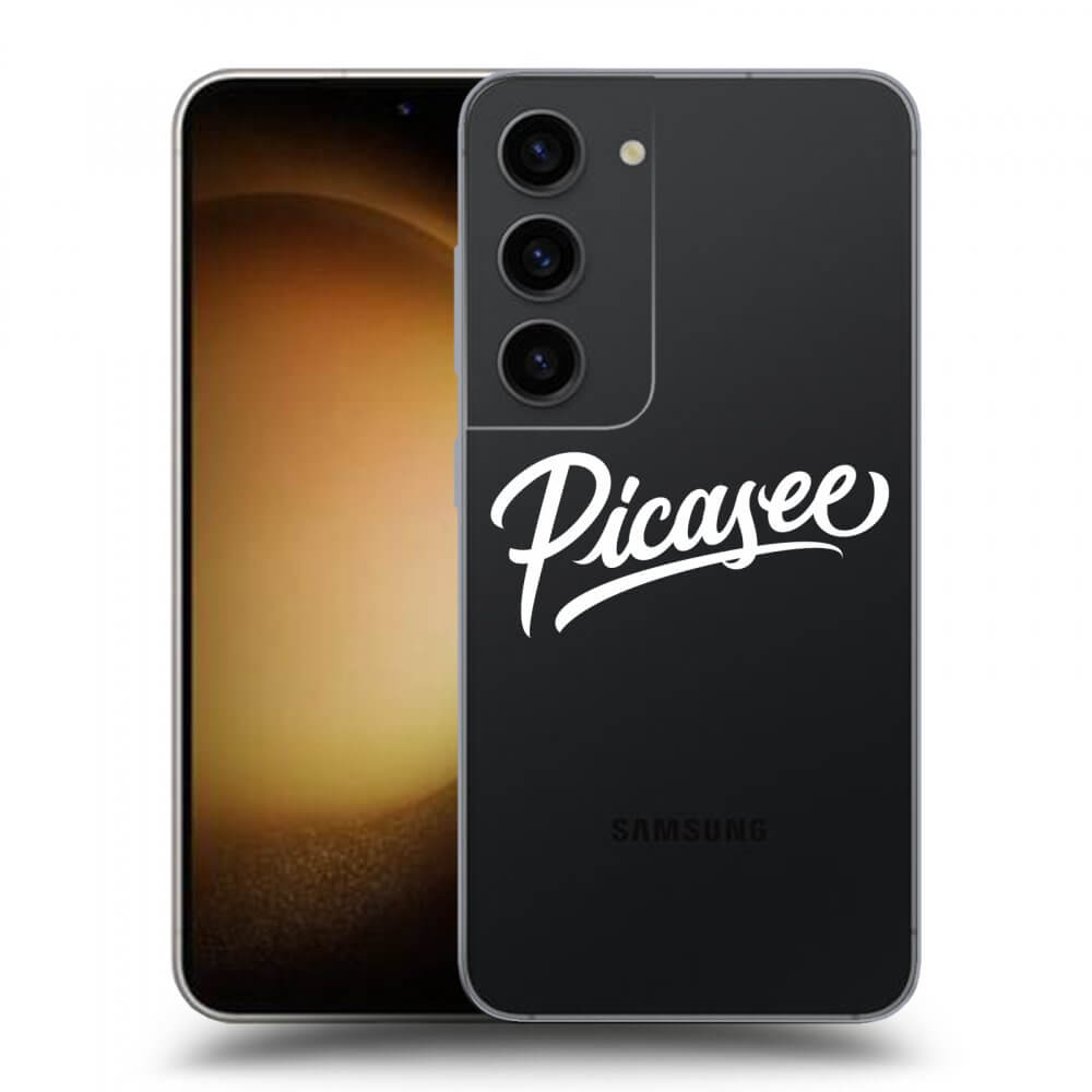Picasee silikonski prozorni ovitek za Samsung Galaxy S23 5G - Picasee - White