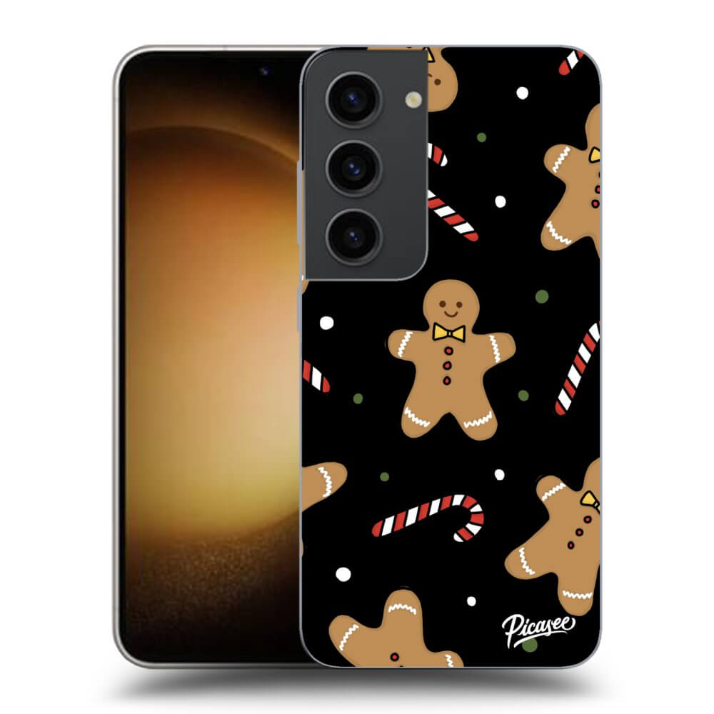 Picasee silikonski črni ovitek za Samsung Galaxy S23 5G - Gingerbread