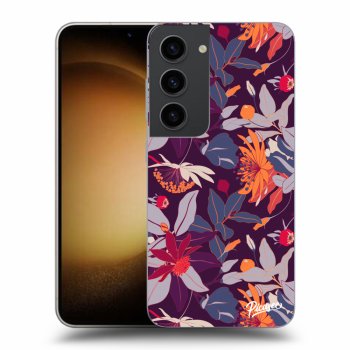 Ovitek za Samsung Galaxy S23 5G - Purple Leaf