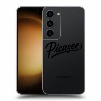 Picasee silikonski prozorni ovitek za Samsung Galaxy S23 5G - Picasee - black