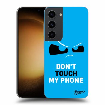 Ovitek za Samsung Galaxy S23 5G - Cloudy Eye - Blue