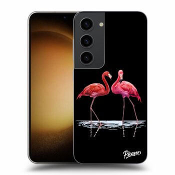 Picasee ULTIMATE CASE PowerShare za Samsung Galaxy S23 5G - Flamingos couple