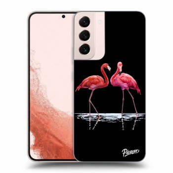 Ovitek za Samsung Galaxy S23+ 5G - Flamingos couple