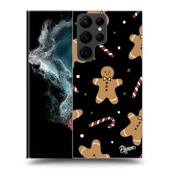 Picasee silikonski črni ovitek za Samsung Galaxy S23 Ultra 5G - Gingerbread