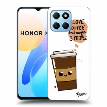 Ovitek za Honor X8 5G - Cute coffee