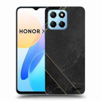 Picasee ULTIMATE CASE za Honor X8 5G - Black tile