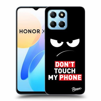 Ovitek za Honor X8 5G - Angry Eyes - Transparent
