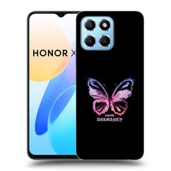 Ovitek za Honor X8 5G - Diamanty Purple