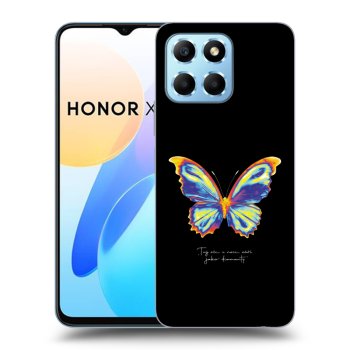 Ovitek za Honor X8 5G - Diamanty Black