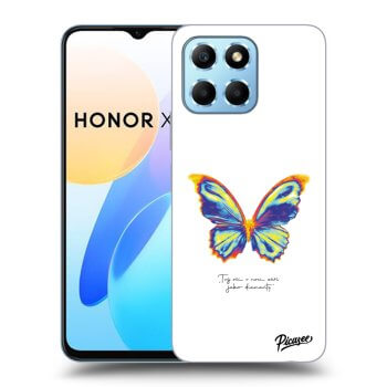 Ovitek za Honor X8 5G - Diamanty White