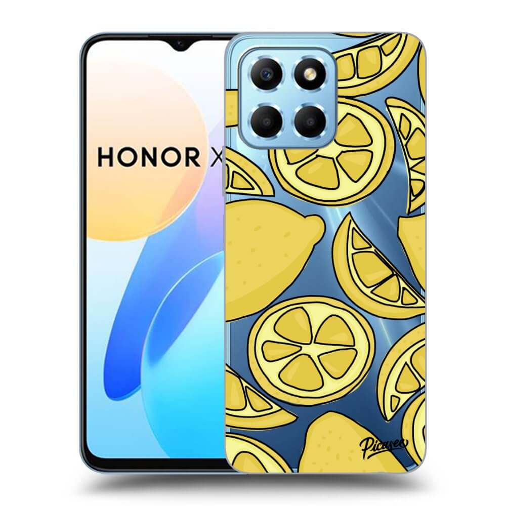 Picasee silikonski prozorni ovitek za Honor X6 - Lemon