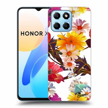 Picasee silikonski črni ovitek za Honor X6 - Meadow