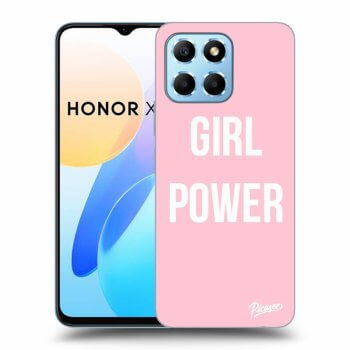 Picasee silikonski črni ovitek za Honor X6 - Girl power