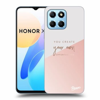 Picasee silikonski črni ovitek za Honor X6 - You create your own opportunities