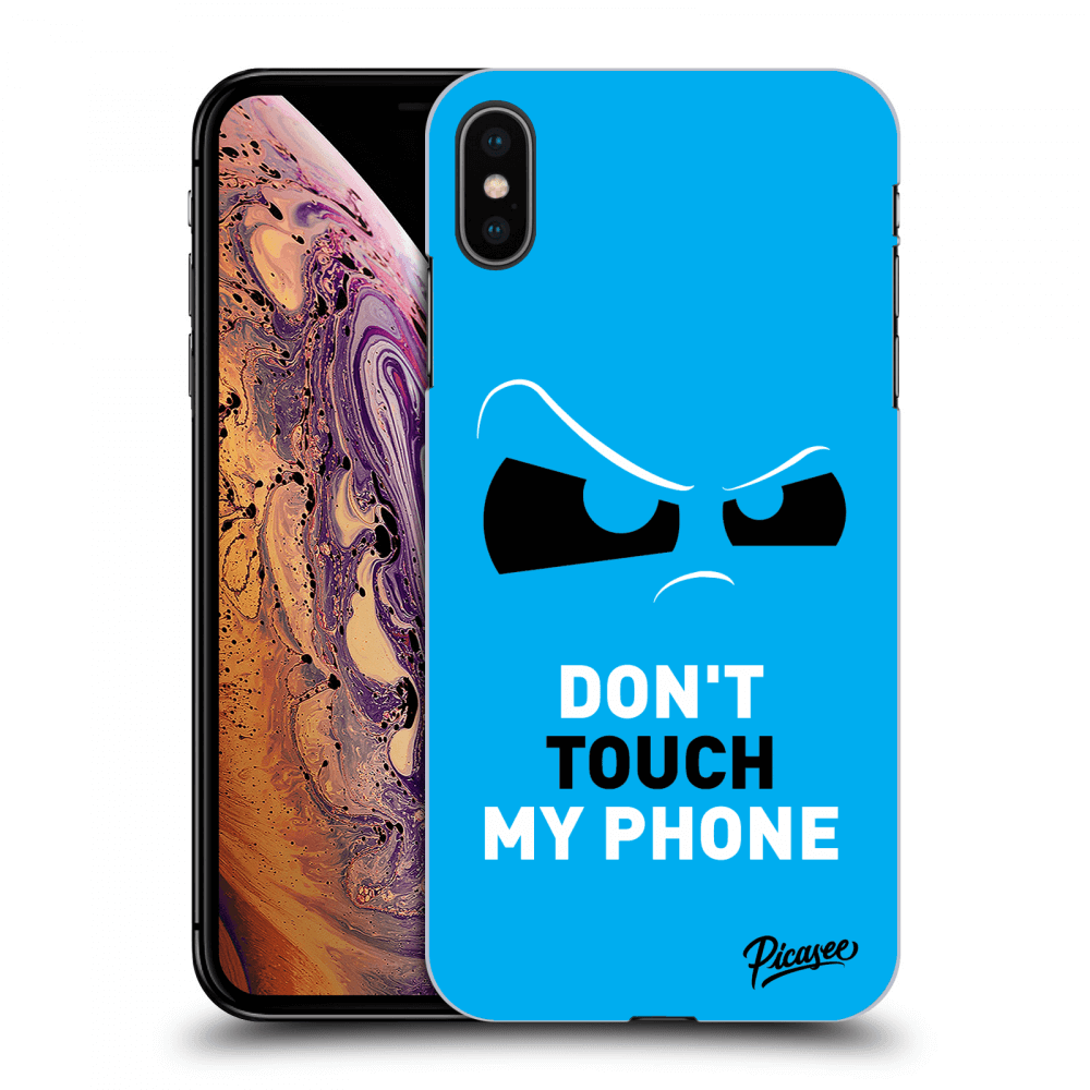 Picasee ULTIMATE CASE za Apple iPhone XS Max - Cloudy Eye - Blue