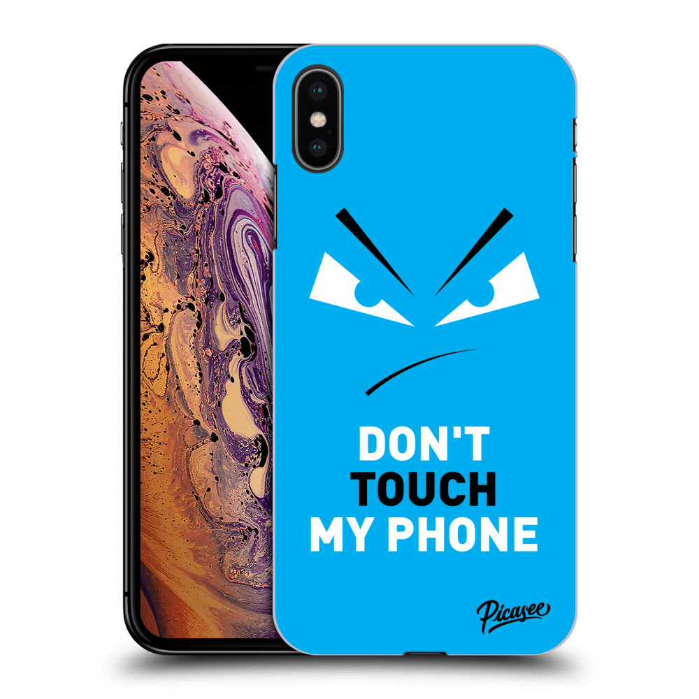 Picasee ULTIMATE CASE za Apple iPhone XS Max - Evil Eye - Blue