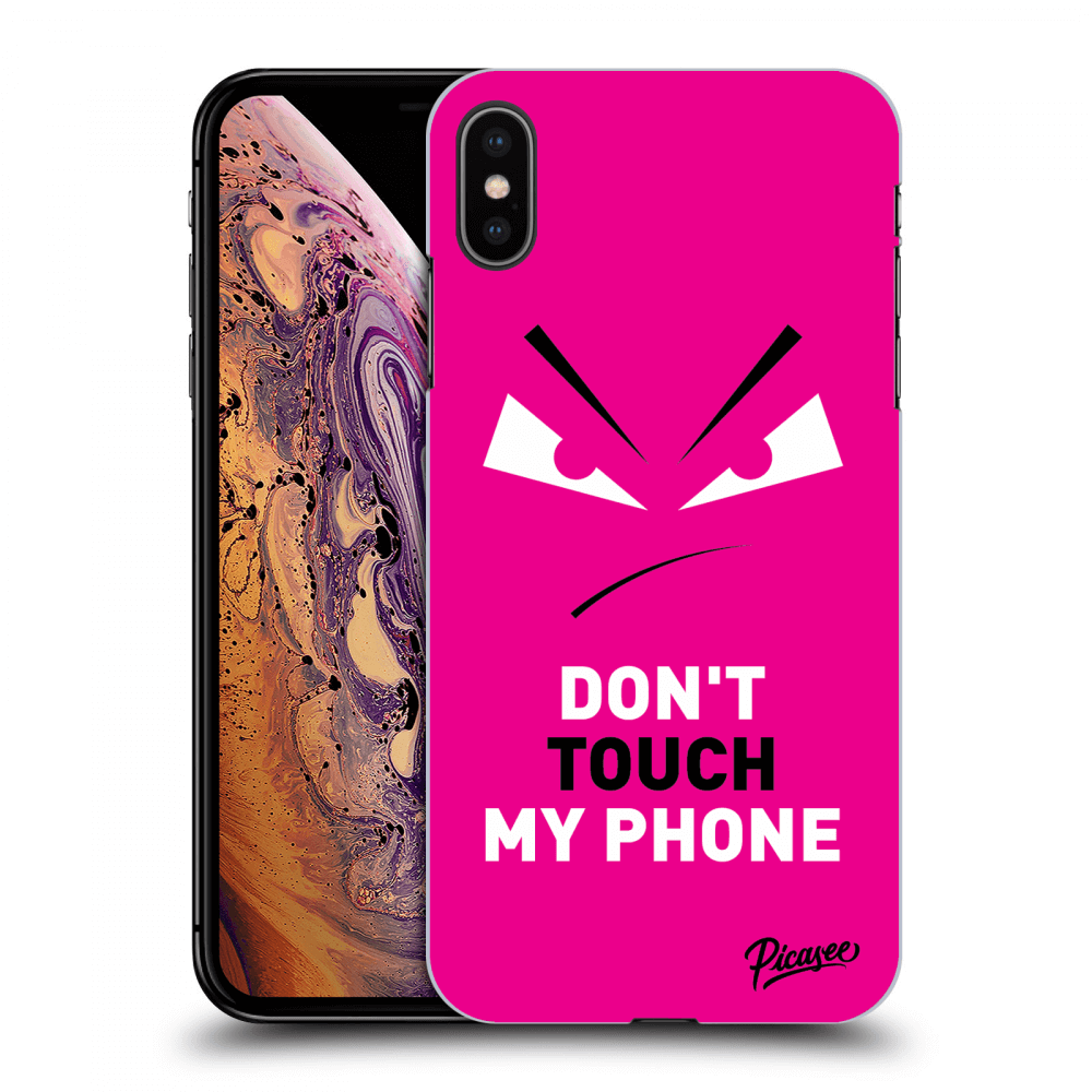 Picasee ULTIMATE CASE za Apple iPhone XS Max - Evil Eye - Pink