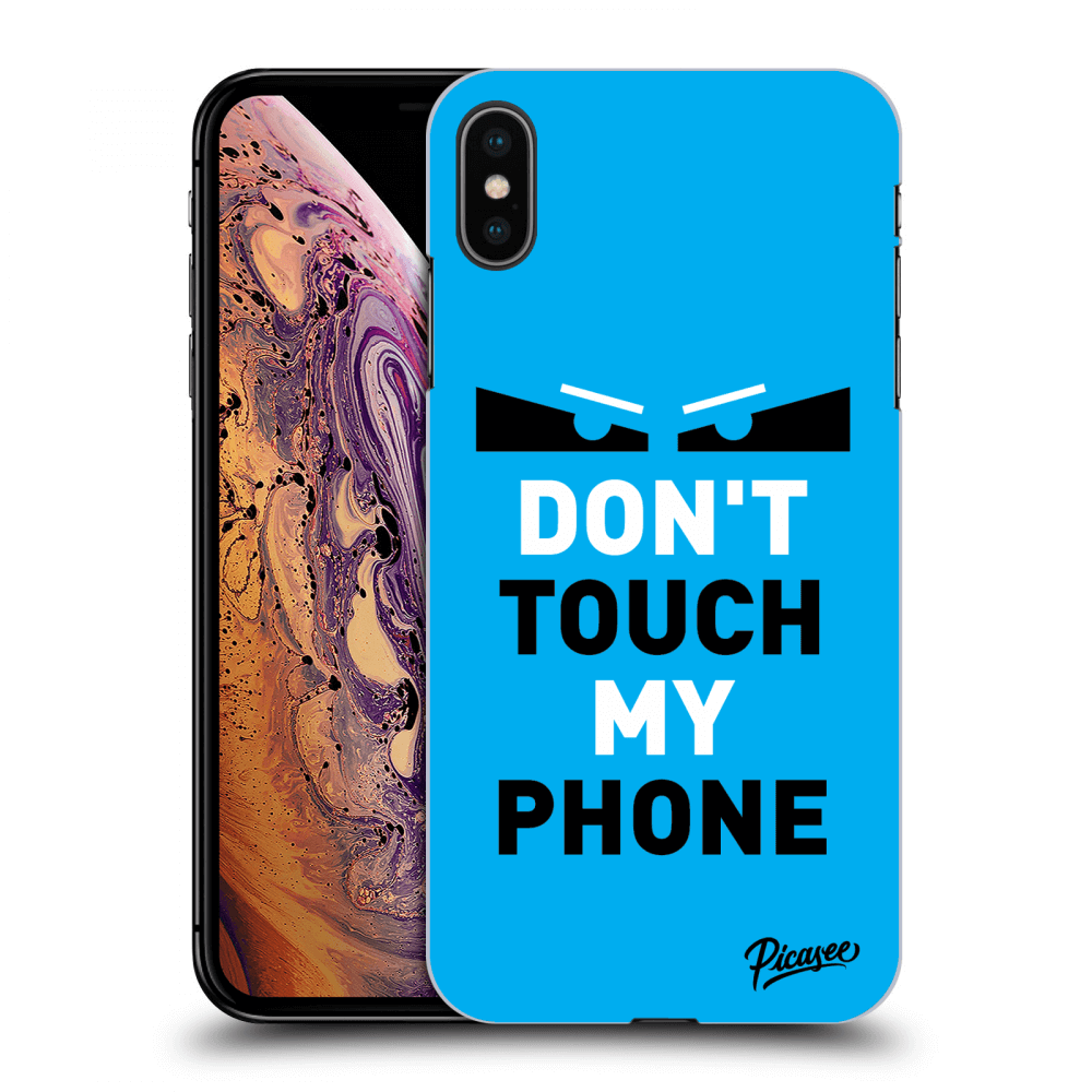 Picasee ULTIMATE CASE za Apple iPhone XS Max - Shadow Eye - Blue