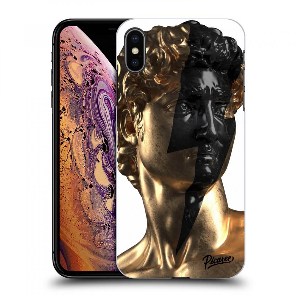 Picasee ULTIMATE CASE za Apple iPhone XS Max - Wildfire - Gold