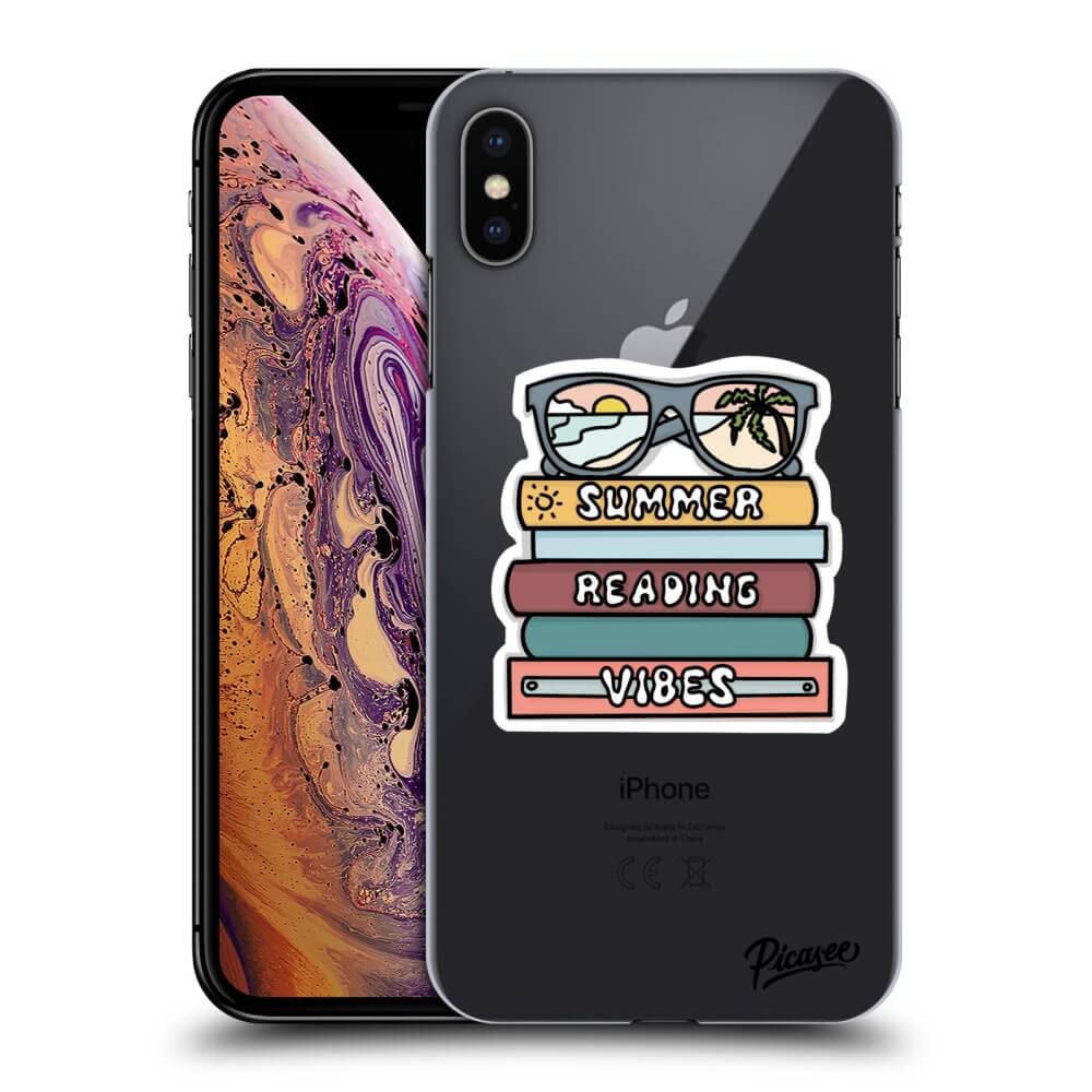 Picasee ULTIMATE CASE za Apple iPhone XS Max - Summer reading vibes