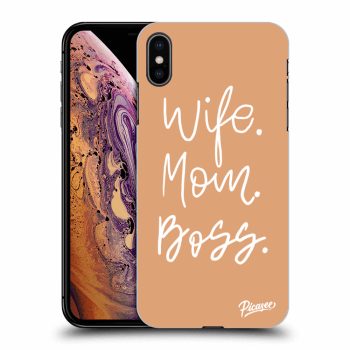 Picasee ULTIMATE CASE za Apple iPhone XS Max - Boss Mama