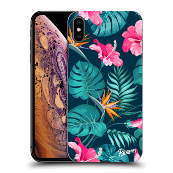 Ovitek za Apple iPhone XS Max - Pink Monstera