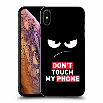 Ovitek za Apple iPhone XS Max - Angry Eyes - Transparent