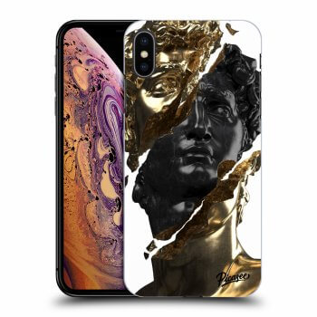 Ovitek za Apple iPhone XS Max - Gold - Black