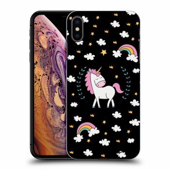 Ovitek za Apple iPhone XS Max - Unicorn star heaven