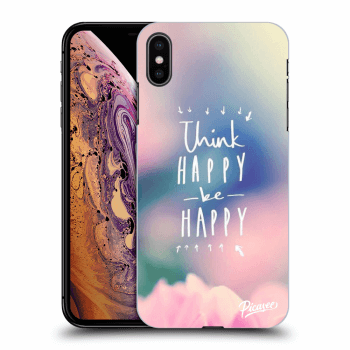 Ovitek za Apple iPhone XS Max - Think happy be happy