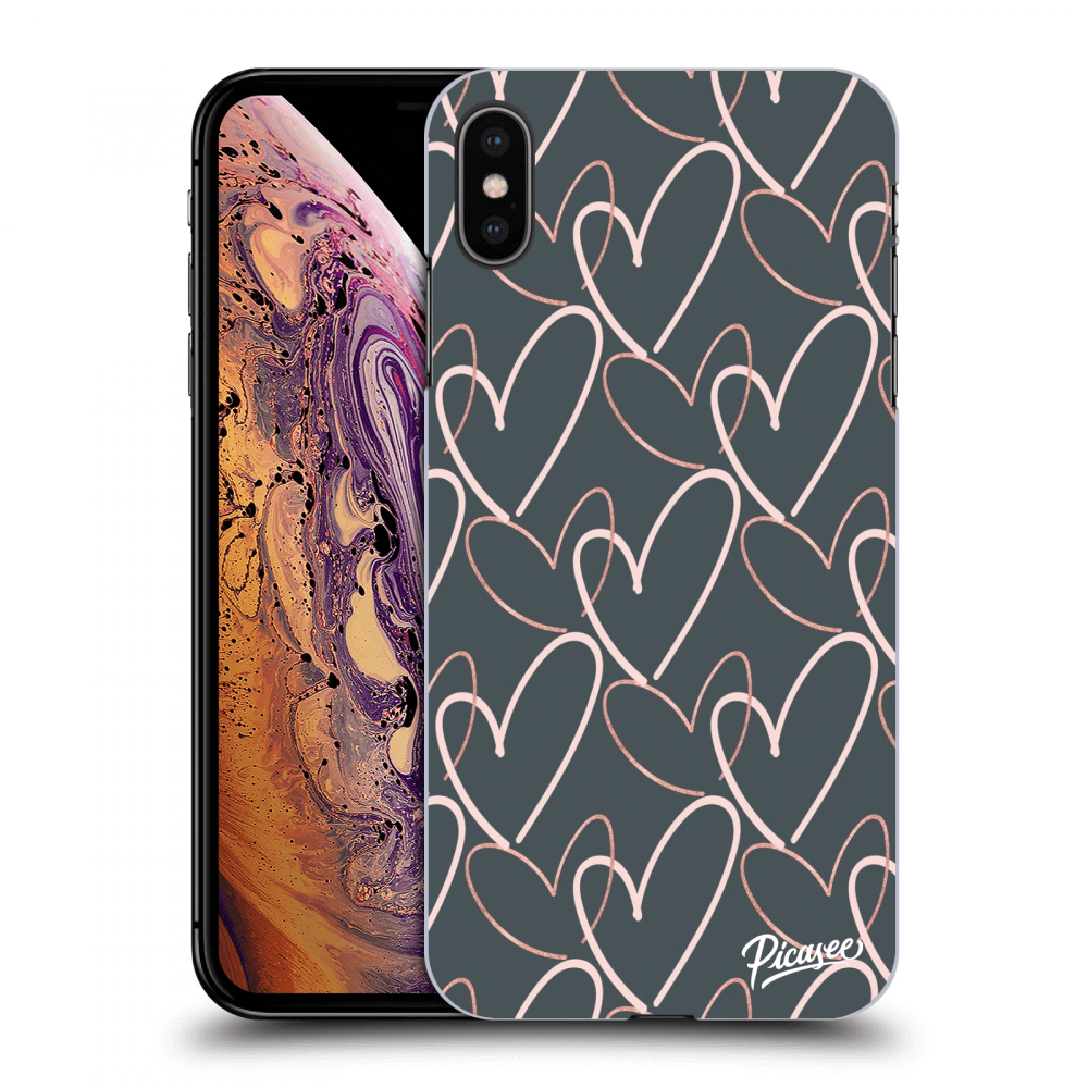 Picasee ULTIMATE CASE za Apple iPhone XS Max - Lots of love