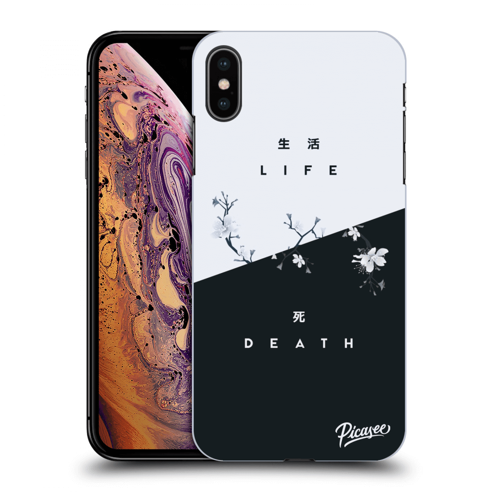 Picasee ULTIMATE CASE za Apple iPhone XS Max - Life - Death