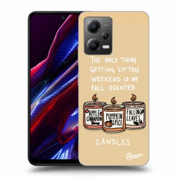 Ovitek za Xiaomi Poco X5 - Candles