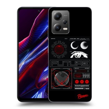 Picasee silikonski prozorni ovitek za Xiaomi Poco X5 - WAVES