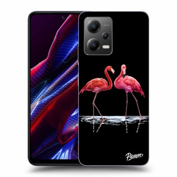 Ovitek za Xiaomi Poco X5 - Flamingos couple