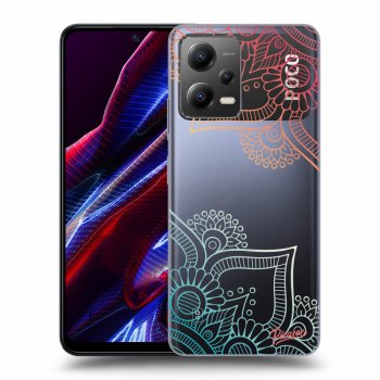 Ovitek za Xiaomi Poco X5 - Flowers pattern