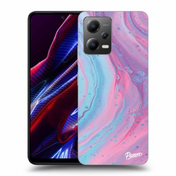 Ovitek za Xiaomi Poco X5 - Pink liquid