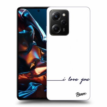 Ovitek za Xiaomi Poco X5 Pro - I love you
