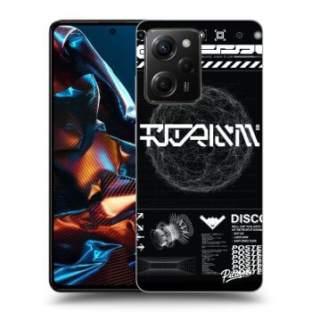 Picasee silikonski prozorni ovitek za Xiaomi Poco X5 Pro - BLACK DISCO