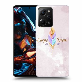 Picasee silikonski črni ovitek za Xiaomi Poco X5 Pro - Carpe Diem