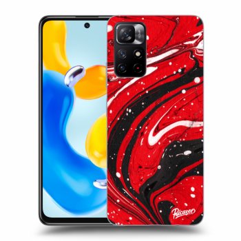 Ovitek za Xiaomi Redmi Note 11S 5G - Red black